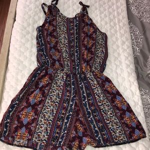 Patterned romper!